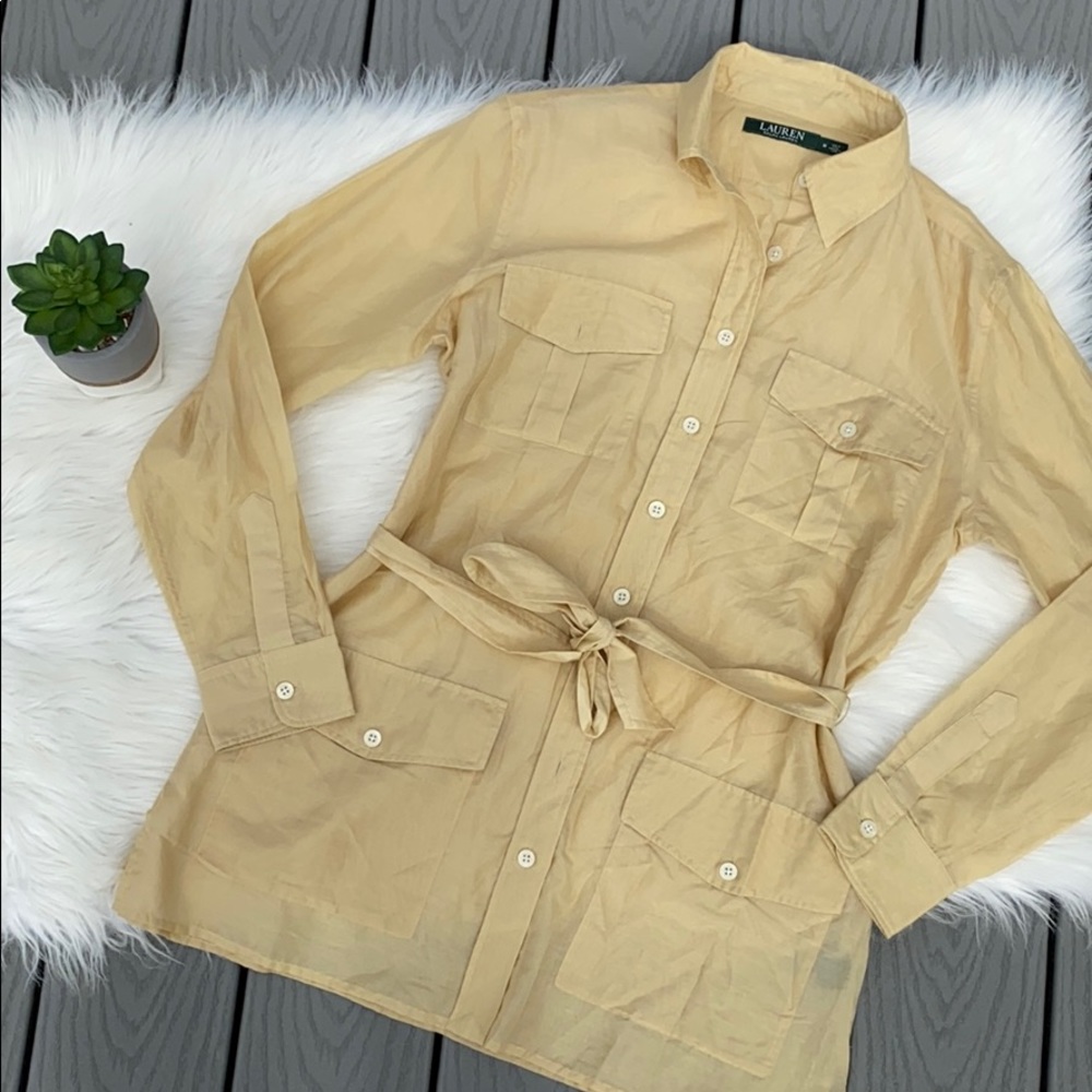 Ralph Lauren belted tunic